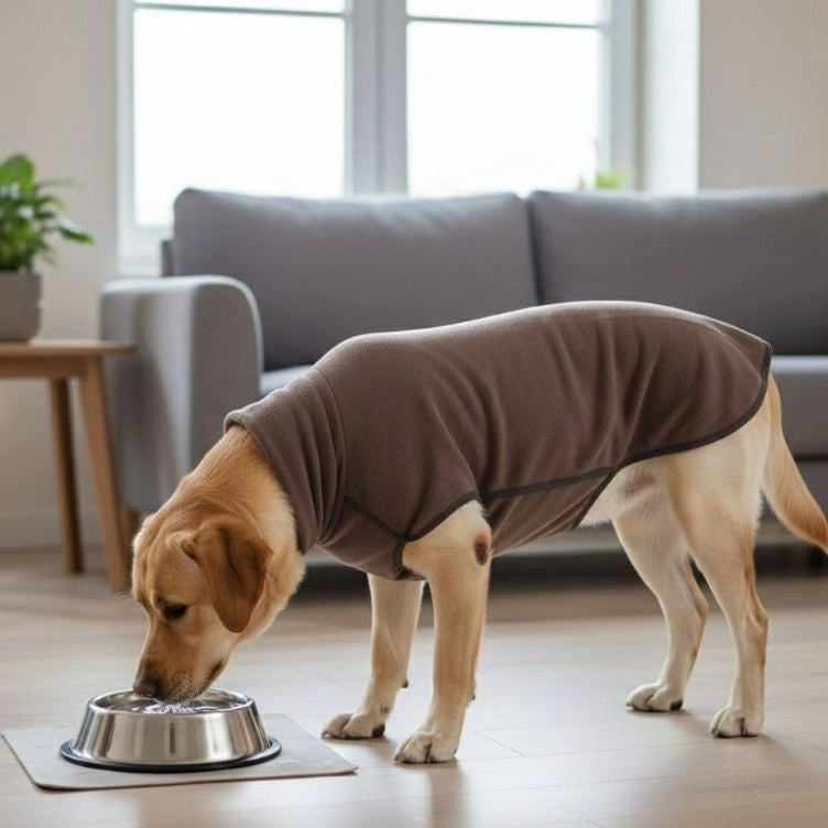 Windproof and Water-Resistant Dog Coat - Ideal for Large Dogs