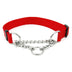 Collar de perro de la cadena deslizante de nylon multicolor
