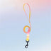 <tc>Color</tc>Arnés de pecho y cuerda de tracción para perros con gradiente de colores vibrantes - Diseño antidesgarro