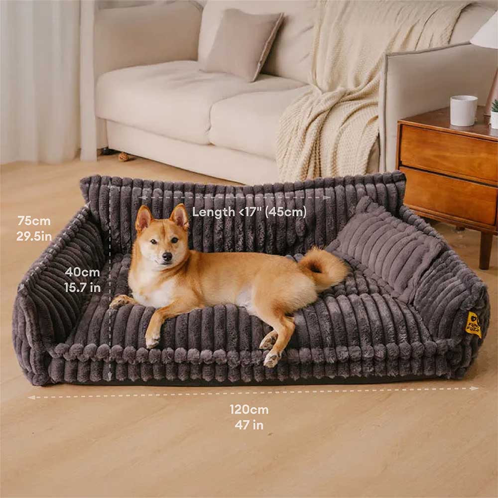 Large Washable Fluffy Orthopedic Soft Dog Pillow Dog Sofa Bed-Snoozy Dream