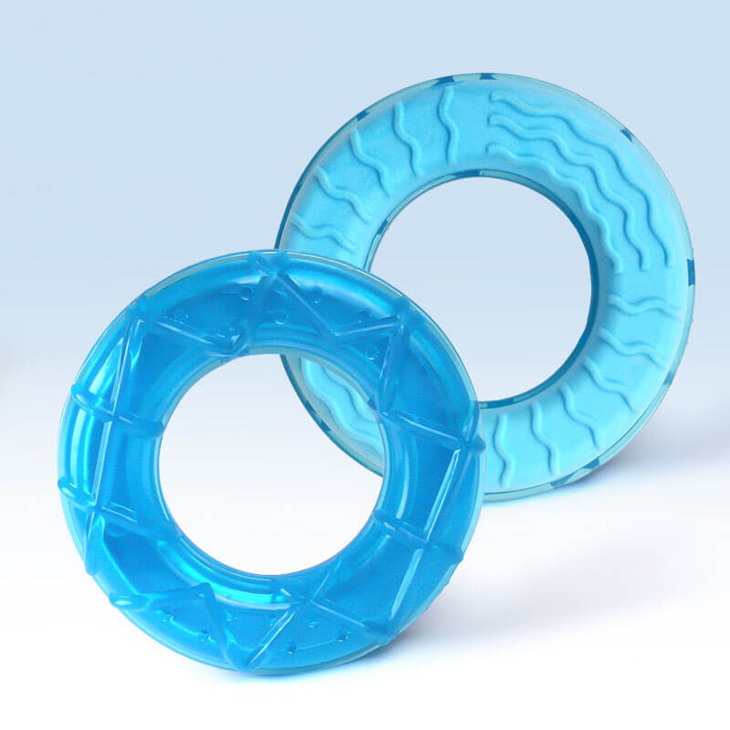 Cooling Rubber Water-filled Ice Lolly Dog Teething Toy