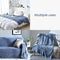 Cogisy Home Velvet Couch Couch Patrón de piña Cubierta del sofá