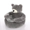 Linda cama de gato de oso de abrazo desmontable