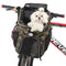 Bolsa de mochila de portador de bicicletas multifuncional para perros y gatos