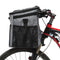 Bolsa de mochila de portador de bicicletas multifuncional para perros y gatos