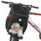 Bolsa de mochila de portador de bicicletas multifuncional para perros y gatos