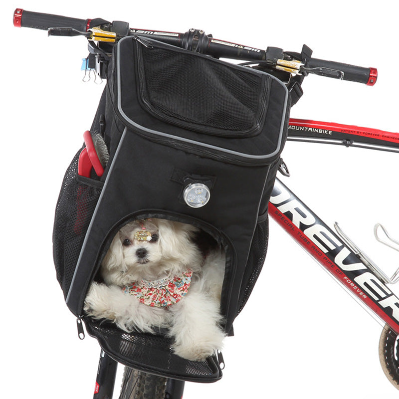 Multifunctional Bike Carrier Backpack Bag For Dog & Cat