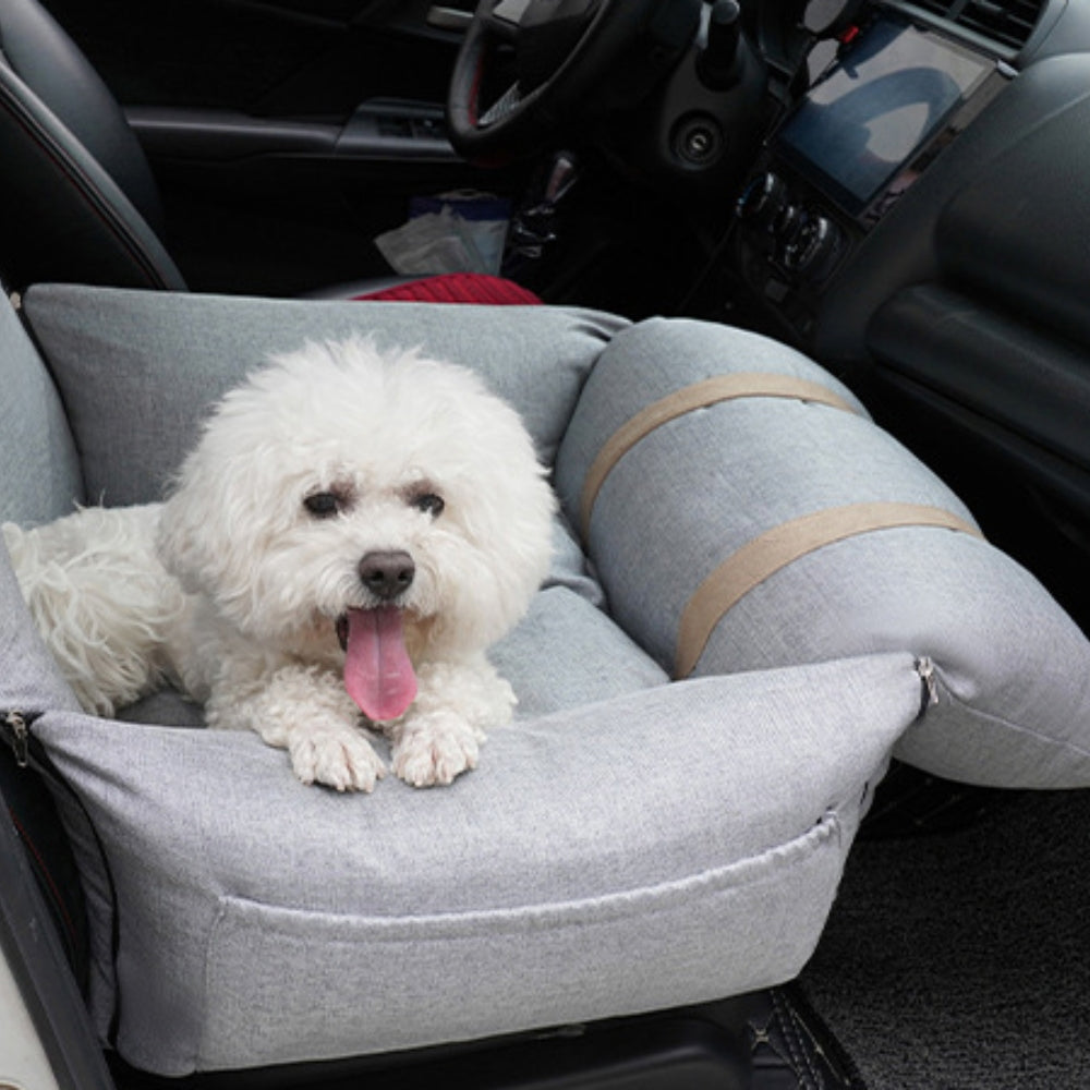 Soporte ortopédico multiusos para mascotas, asiento de seguridad para coche, asiento para coche para perros, cama