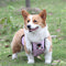 Cubierta de perrito de babero de mascotas a cuadros impermeables