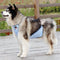 Cubierta de perrito de babero de mascotas a cuadros impermeables