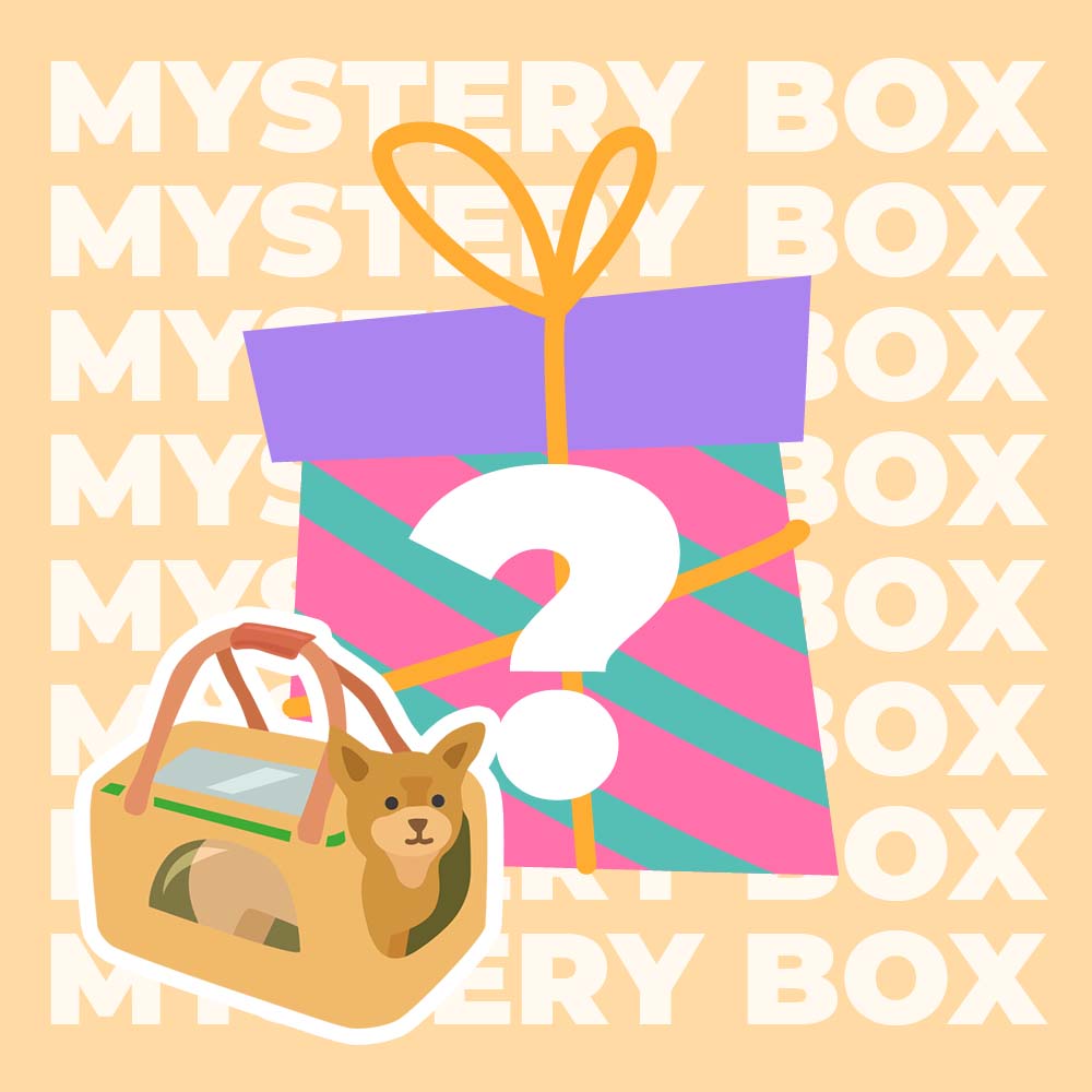 Kit de viaje seguro para perros dentro de 15 kg - $ 220 Valor Mystery Box