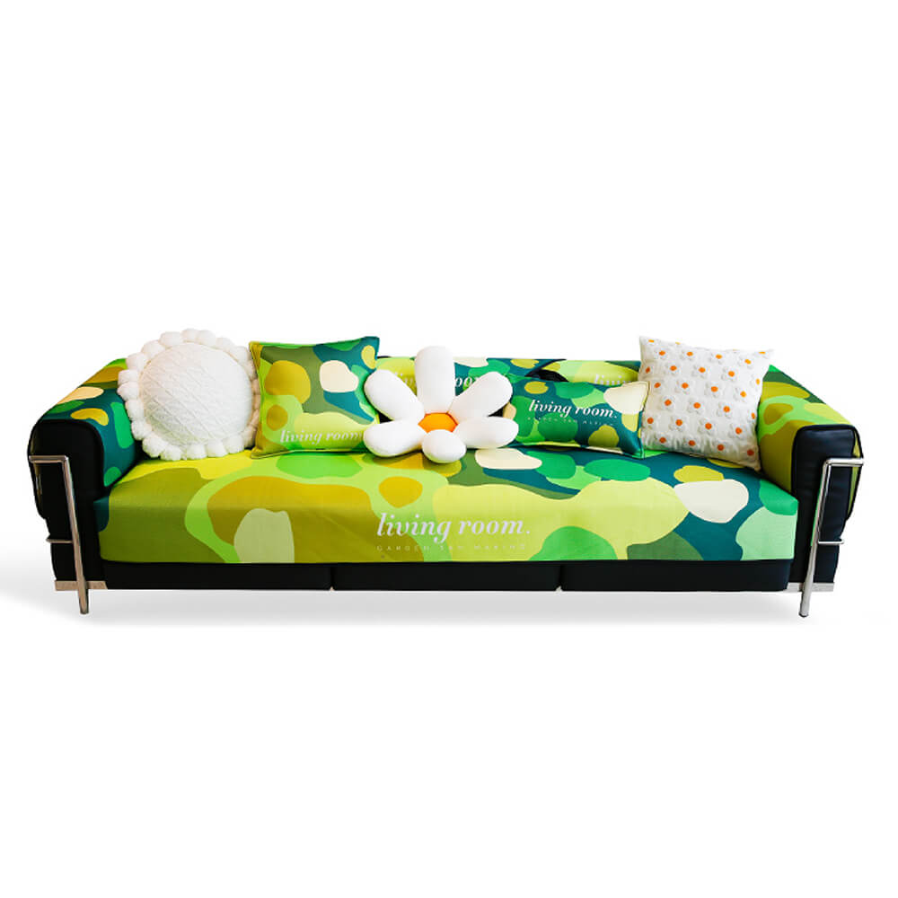 Funda de sofá protectora de muebles antirrayas floral súper suave